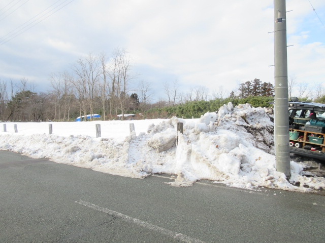 降雪による業務の遅延